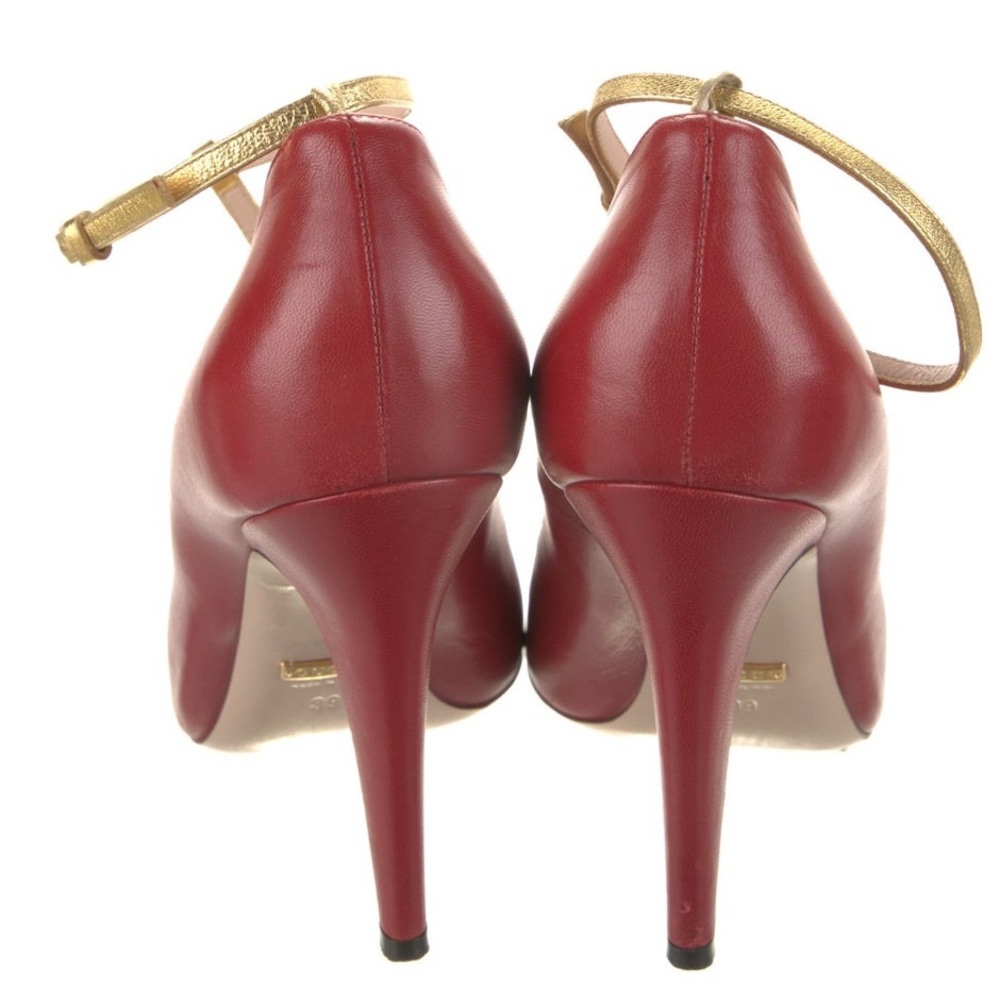 👠 Gucci Molina leather heels - Picture 9 of 11
